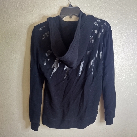 Neil Barrett Lightning Bolt Full Zip Hooded Sweater Men's S, Women's M - Picture 6 of 8